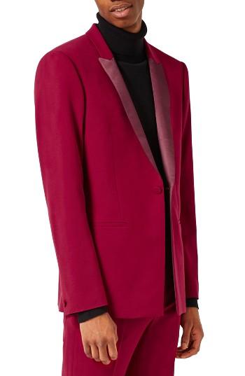 Men's Topman Skinny Fit Tuxedo Jacket
