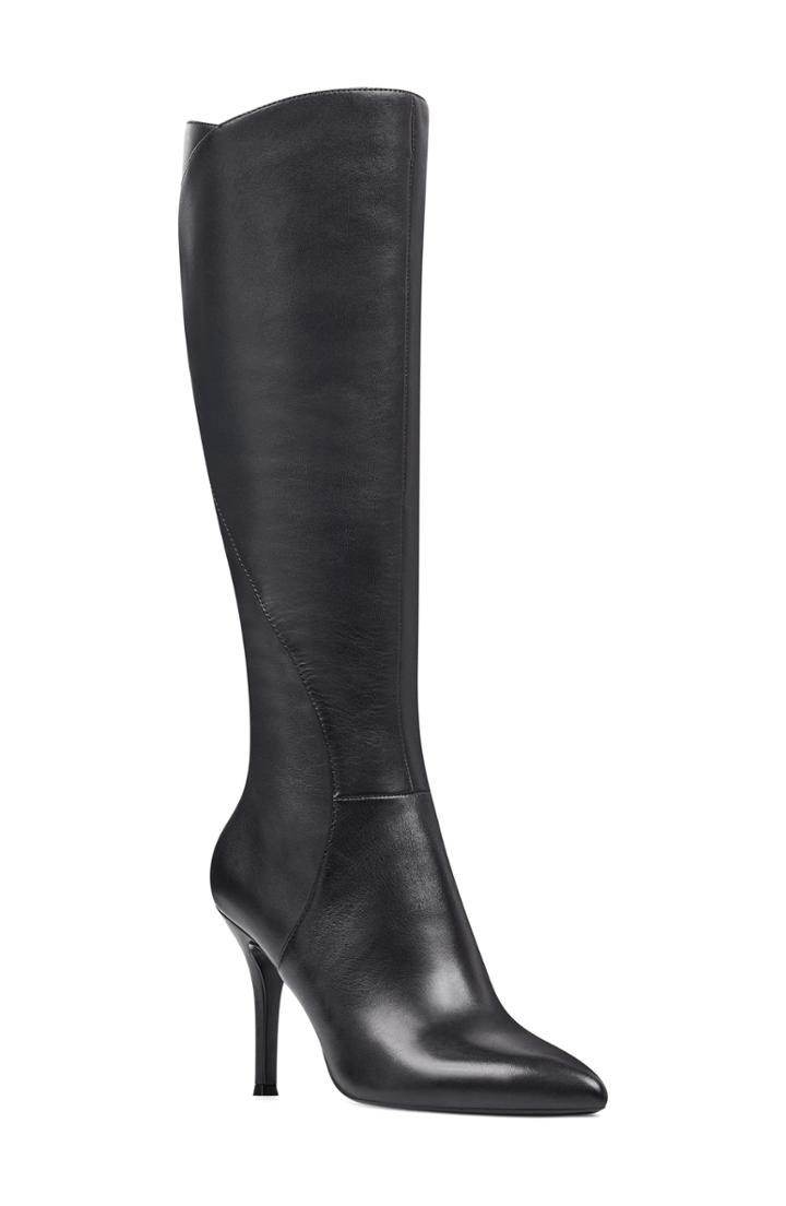 Women's Nine West Fame Knee High Boot M - Black