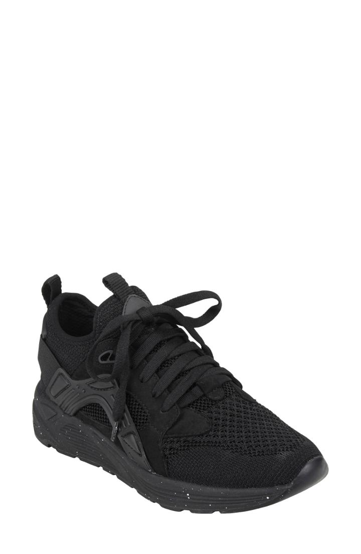 Women's Earth Gallivant Sneaker .5 W - Black