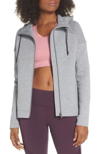 Women's Sweaty Betty Cross Train Hoodie Jacket - Grey