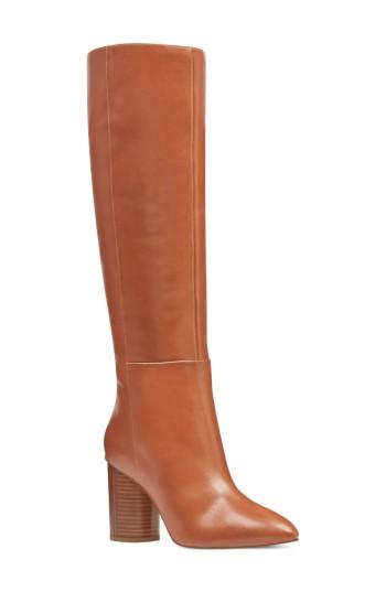 Women's Nine West Christie Knee High Boot M - Brown