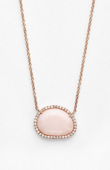 Women's Meirat Semiprecious Stone & Diamond Pendant Necklace