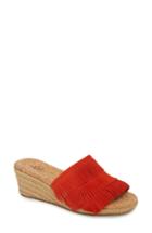 Women's Ugg Kendra Fringe Wedge Sandal