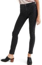 Women's Madewell High Waist Ankle Skinny Jeans - Black