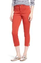 Women's Parker Smith Pedal Pusher Crop Jeans - Orange
