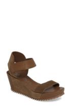 Women's Pedro Garcia Francesca Wedge Sandal .5us / 37.5eu - Beige