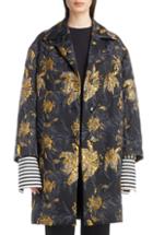 Women's Dries Van Noten Peacock 3d Jacquard Jacket