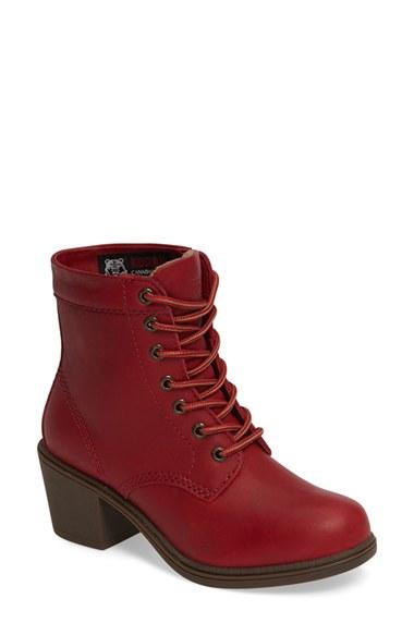 Women's Kodiak Claire Waterproof Bootie M - Red