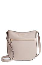 Kate Spade New York Jackson Street - Robin Leather Crossbody Bag - Grey