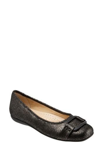 Women's Trotters 'sizzle Signature' Flat M - Black