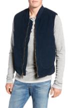 Men's M.singer Regular Fit Reversible Miner's Vest - Blue