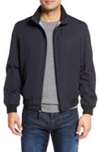 Men's Sanyo Water-repellent Zip Front Jacket, Size - Blue