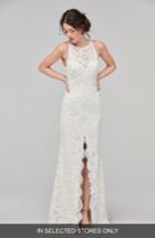 Women's Willowby Adia Sleeveless Lace A-line Gown, Size In Store Only - Ivory
