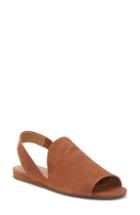 Women's Lucky Brand Georgeta Slingback Flat Sandal M - Beige