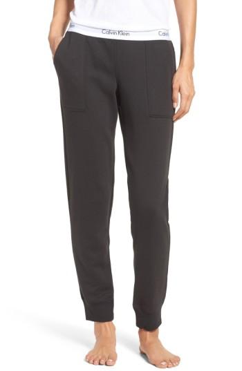 Women's Calvin Klein Lounge Jogger Pants - Black