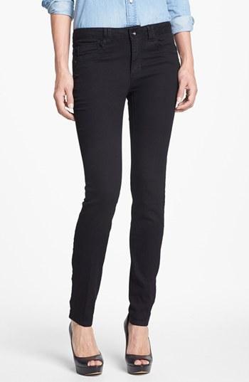 Wit & Wisdom Skinny Jeans (black) (nordstrom Exclusive) Womens