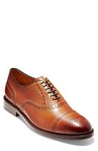 Men's Cole Haan American Classics Kneeland Cap Toe Oxford .5 E - Brown