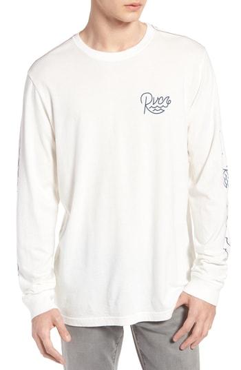 Men's Rvca At Sea Graphic T-shirt - Ivory