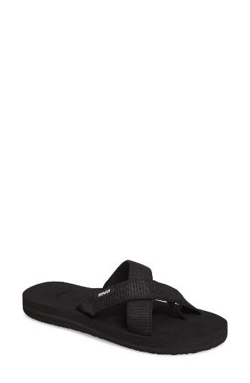 Women's Teva Mush Kalea Slide Sandal M - Black