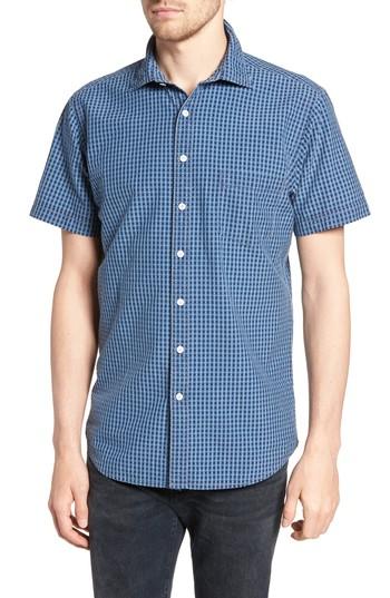 Men's Rodd & Gunn Sandon Block Sport Shirt - Blue