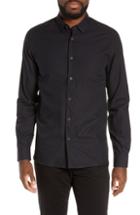 Men's Ted Baker London Shadwel Slim Fit Star Print Sport Shirt (s) - Black