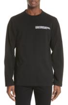 Men's Calvin Klein 205w39nyc Established Embroidered Long Sleeve T-shirt, Size - Black