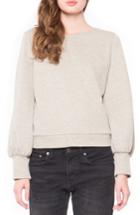 Women's Willow & Clay Tie Back Sweatshirt, Size - Beige