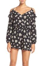 Women's Fraiche By J Floral Print Romper