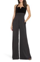 Women's Love, Nickie Lew Tie Waist Jumpsuit - Black