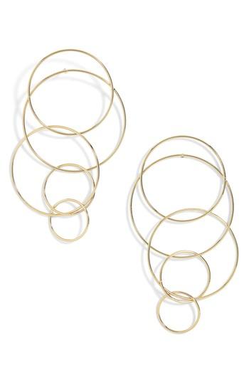 Women's Baublebar Mixed Size Layered Hoop Earrings