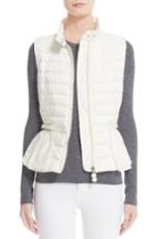 Women's Moncler Valensole Peplum Quilted Down Vest