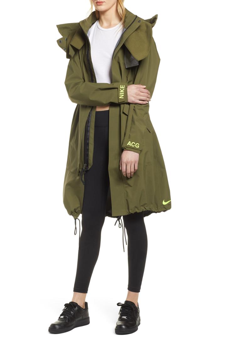 Women's Nike Nikelab Acg Gore-tex Women's Jacket - Green