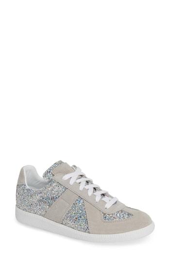 Women's Maison Margiela Replica Glitter Sneaker Us / 35eu - Metallic