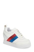 Women's Very Volatile Sarita Hidden Wedge Sneaker M - White