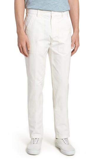 Men's J.crew 770 Straight Fit Ripstop Camp Pants X 30 - Blue
