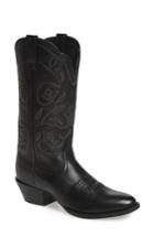 Women's Ariat Heritage Western R-toe Boot M - Black