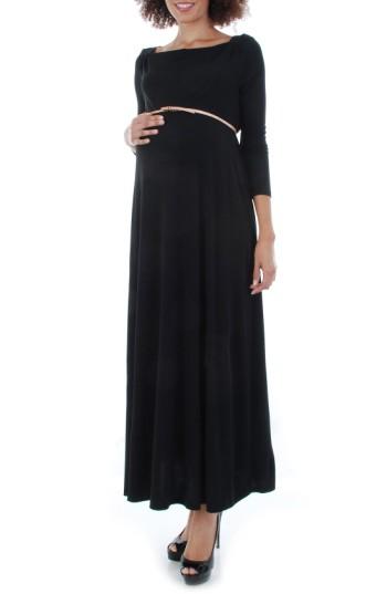 Women's Everly Grey Zelena Maternity Maxi Dress - Black