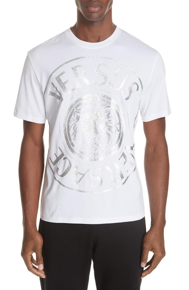 Men's Versus Versace Foil T-shirt - White