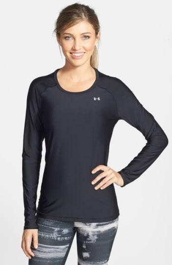 Women's Under Armour 'alpha Novelty' Heatgear Long Sleeve Top