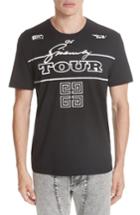 Men's Givenchy Tour Graphic T-shirt - Black