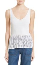 Women's La Vie Rebecca Taylor Cotton Blend Tank - Beige