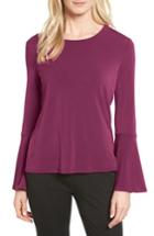 Women's Cece Bell Sleeve Knit Top - Purple