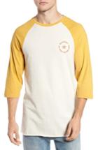 Men's Billabong Black Sol Graphic T-shirt - Beige
