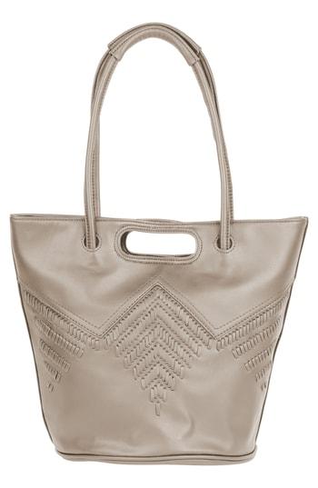 Urban Originals Style Vegan Leather Tote Bag - Beige