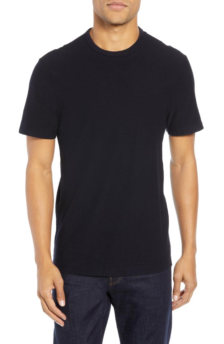 Men's James Perse Microstripe Graphic T-shirt (s) - Blue