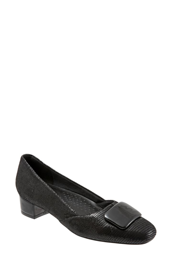 Women's Trotters Delse Pump Ww - Black