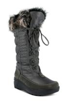 Women's Spring Step Fotios Waterproof Faux Fur Boot .5-6us / 36eu - Grey