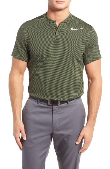 Men's Nike Aeroreact Golf Polo - Green