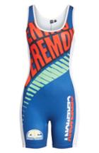 Women's Opening Ceremony Moto Bodysuit - Blue