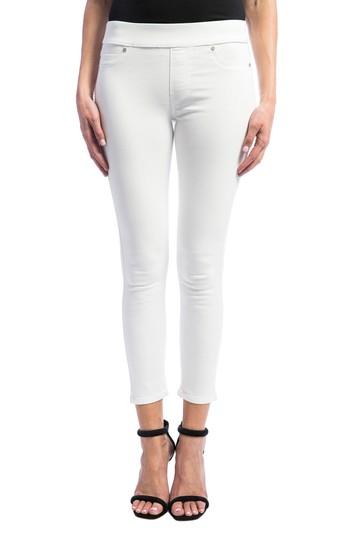 Petite Women's Liverpool Jeans Company Sienna Denim Knit Leggings P - White